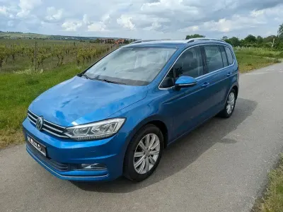 Gebraucht VW Touran Highline 150 PS (110 kW) 2016 Blau Van / Kleinbus