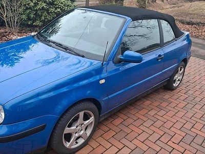 Gebraucht VW Golf Cabriolet 2000 Blau Cabrio