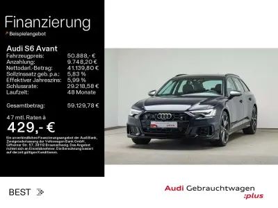 Gebraucht Audi S6 Ambiente 344 PS (253 kW) 2024 Firmamentblau metallic Kombi