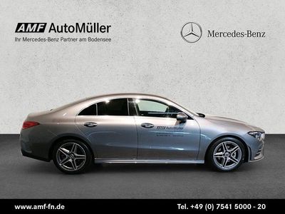 Gebraucht Mercedes CLA200 AMG line 150 PS (110 kW) 2023 Lack mountaingrau Coupé