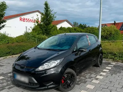 Gebraucht Ford Fiesta 82 PS (60 kW) 2009 Schwarz Kleinwagen