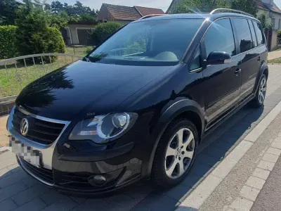 Gebraucht VW Touran Cross 170 PS (125 kW) 2007 Schwarz Van / Kleinbus