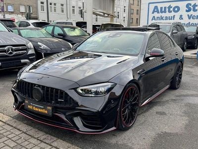 Schwarz Gebraucht 2023 Mercedes C63 AMG AMG Limousine | 77.850 €