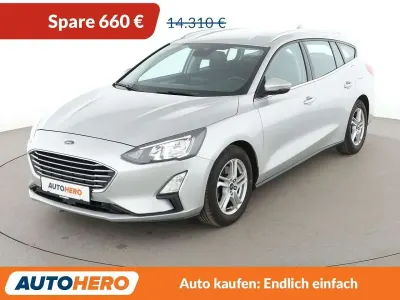Gebraucht Ford Focus Cool & Connect 120 PS (88 kW) 2020 Silber Kombi