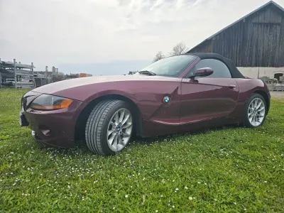 Usata BMW Z4 Sport Line 192 CV (141 kW) 2003 Rosso Cabrio