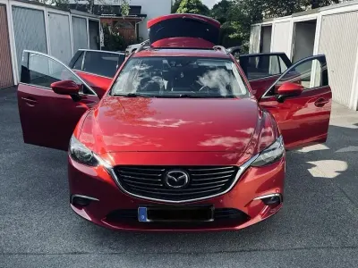 Gebraucht Mazda 6 Sports-Line 192 PS (141 kW) 2016 Rot Limousine