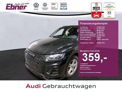 Gebraucht Audi Q5 S-Line 204 PS (150 kW) 2023 Mythosschwarz metallic SUV