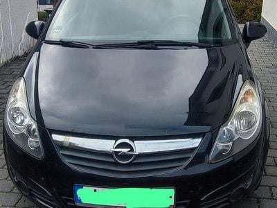 Gebraucht Opel Corsa Edition 101 PS (74 kW) 2010 Schwarz Kleinwagen