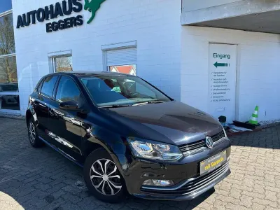 Gebraucht VW Polo LOUNGE 90 PS (66 kW) 2016 Schwarz Limousine