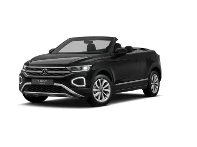 Brugt VW T-Roc Cabriolet Style 150 HK (110 kW) 2025 Sort Cabriolet