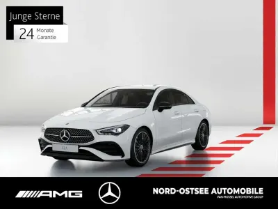Gebraucht Mercedes CLA200 AMG 163 PS (119 kW) 2025 Polarweiß uni Coupé