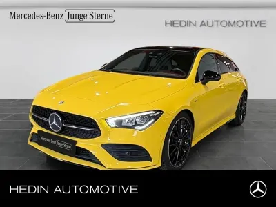 Używany Mercedes CLA250 Shooting Brake Night 224 KM (164 kW) 2022 Żółty Kombi