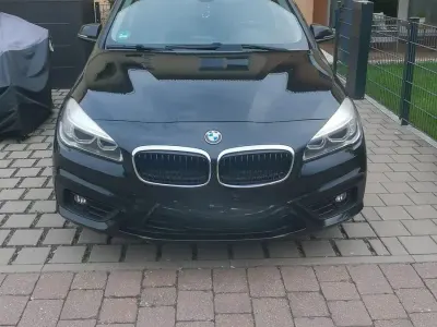 Gebraucht BMW 216 Gran Tourer Advantage 102 PS (75 kW) 2015 Schwarz Van / Kleinbus