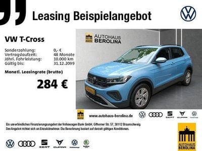 Gebraucht VW T-Cross Style 150 PS (110 kW) 2024 Blau SUV