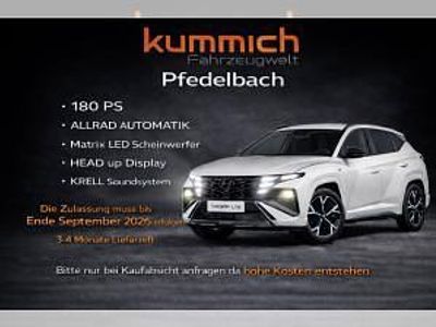 Ny Hyundai Tucson N Line 180 HK (132 kW) 2026 Hvid SUV