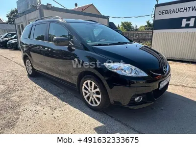 Gebraucht Mazda 5 Active 145 PS (106 kW) 2010 Schwarz Van / Kleinbus
