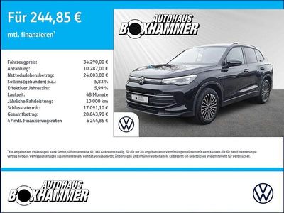 Usata VW Tiguan Life 150 CV (110 kW) 2024 Nero SUV