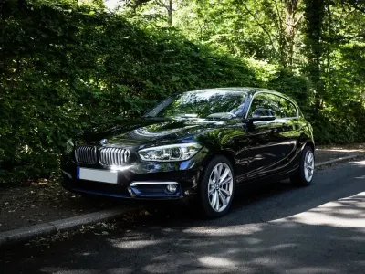 Gebraucht BMW 116 Sport Line 116 PS (85 kW) 2015 Schwarz Kleinwagen