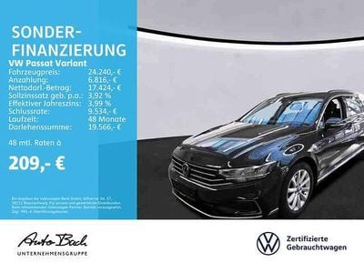 Gebraucht VW Passat GTE 218 PS (160 kW) 2021 Grau (uranograu) Kombi