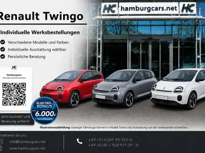 Neu Renault Twingo Techno 60 kW (82 PS) 2026 Kleinwagen