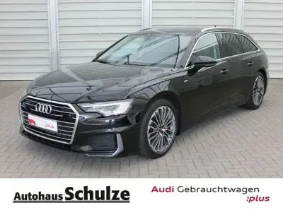 Gebraucht Audi A6 S-Line 367 PS (269 kW) 2021 Mythosschwarz metallic Kombi