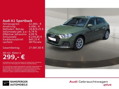 Gebraucht Audi A1 Sportback Advanced Plus 116 PS (85 kW) 2025 Grün Kleinwagen