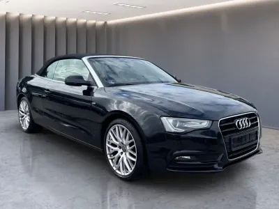Gebraucht Audi A5 Cabriolet S-line plus 177 PS (130 kW) 2012 Schwarz Cabrio