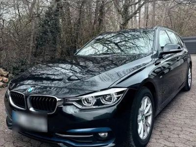 Brugt BMW 320 Sport Line 190 HK (139 kW) 2016 Sort Stationcar