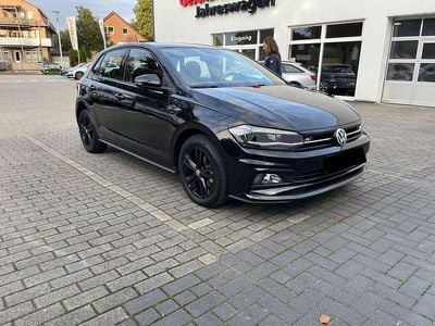 Gebraucht VW Polo R-line 95 PS (69 kW) 2021 Schwarz Kleinwagen
