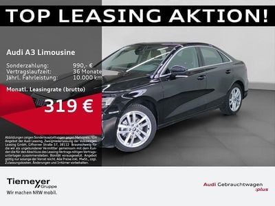Gebraucht Audi A3 Advanced 150 PS (110 kW) 2025 Schwarz Limousine