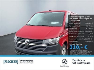 Gebraucht VW Transporter 150 PS (110 kW) 2021 Kirschrot Van