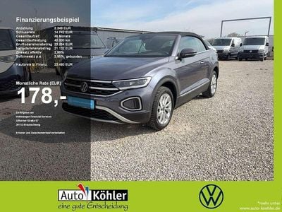 Occasion VW T-Roc Cabriolet Style 116 PK (85 kW) 2024 Grijs Cabriolet