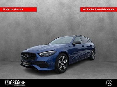 Metalliclack spektralblau Gebraucht 2021 Mercedes C220 Avantgarde Kombi | 33.990 € (Fairer Preis)