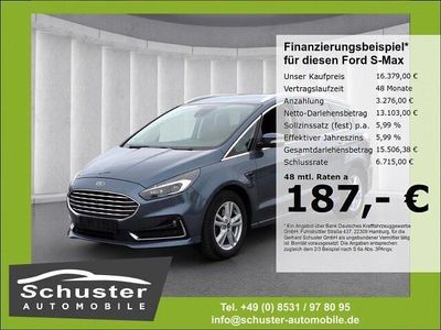 Usata Ford S-MAX Titanium 150 CV (110 kW) 2022 Blu Monovolume