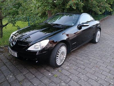 Gebraucht Mercedes SLK200 163 PS (119 kW) 2006 Schwarz Cabrio