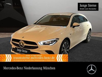 Weiß Gebraucht 2021 Mercedes CLA250e Shooting Brake Progressive Kombi | 24.890 € (Guter Preis)
