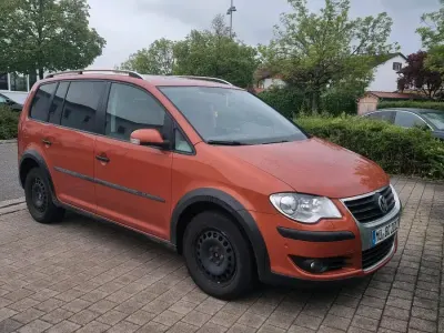 Gebraucht VW Touran 150 PS (110 kW) 2008 Orange Van / Kleinbus
