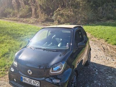 Gebraucht Smart ForTwo Cabrio Brabus 90 PS (66 kW) 2017 Schwarz Cabrio