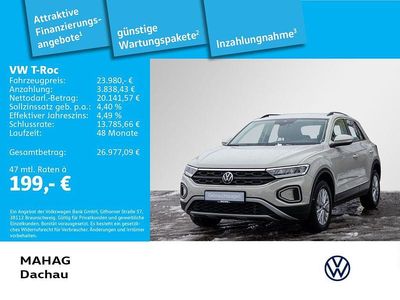 Grau Gebraucht 2023 VW T-Roc Life SUV | 23.980 € (Superpreis)