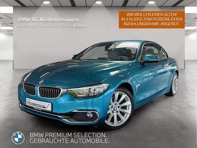 Second-hand BMW 420 Sport Line 184 CP (135 kW) 2019 Albastru Cabrio