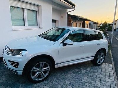 Usata VW Touareg R-line 2016 Bianco SUV