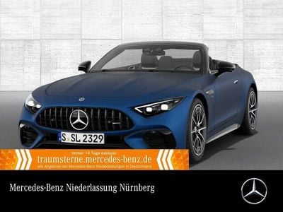 Gebraucht Mercedes SL43 AMG AMG Line Premium Plus 381 PS (280 kW) 2024 Blau Cabrio