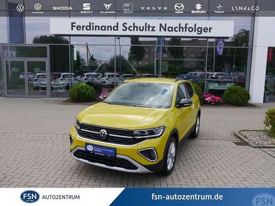 Gebraucht VW T-Cross Goal 116 PS (85 kW) 2024 Gelb SUV