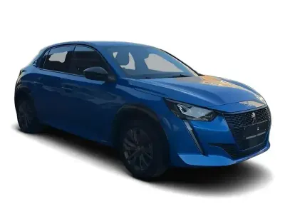 Gebraucht Peugeot e-208 Allure 100 kW (136 PS) 2023 Blau Kleinwagen