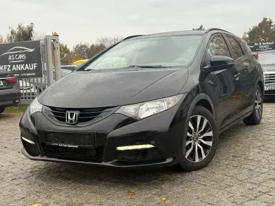 Brugt Honda Civic Comfort 120 HK (88 kW) 2015 Sort Stationcar