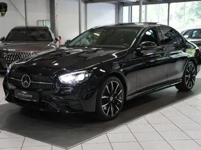 Brugt Mercedes E400 AMG 330 HK (242 kW) 2020 Sort Sedan