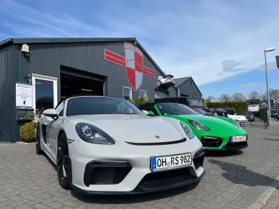 Gebraucht Porsche 718 Spyder 420 PS (308 kW) 2020 Grau Cabrio