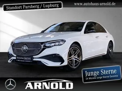 Gebraucht Mercedes E200 AMG line 204 PS (150 kW) 2025 Polarweiß Limousine