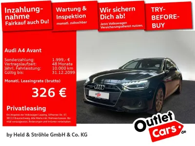 Gebraucht Audi A4 Performance 204 PS (150 kW) 2023 Brillantschwarz Kombi