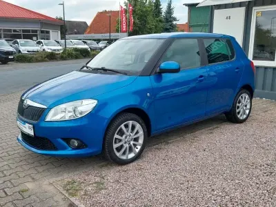 Gebraucht Skoda Fabia Best of 86 PS (63 kW) 2014 Blau Limousine